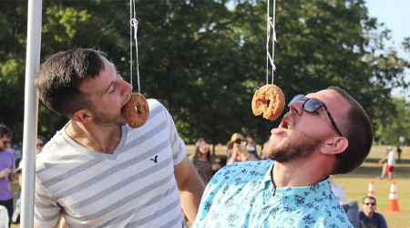 Donut Eating Contest!